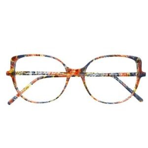 Jean Lafont Paris Hermance Cat Eye Eyeglasses Red Tortoise Frames France